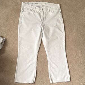 White j crew jeans
